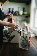 Red Rooster Coffee, Organic 4&20 French Roast - Dark Roast Whole Bean Coffee - Notes of Hot Fudge & Navel Orange - Fair Trade, USDA Organic 12 oz
