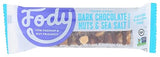 Fody Food Company Dark Chocolate Nuts & Sea Salt Snack Bar, 1.41 OZ