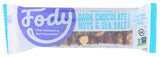 Fody Food Company Dark Chocolate Nuts & Sea Salt Snack Bar, 1.41 OZ