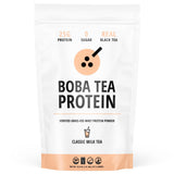 Classic Milk Tea Protein Powder | 25g Grass-Fed Whey Protein Isolate Powder | Gluten-Free & Soy-Free Bubble Tea Protein Drink | Real Ingredients