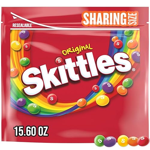 Skittles, Original Chewy Summer Candy Sharing Size, 15.6 Ounce
