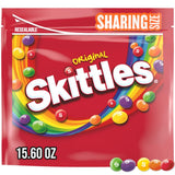 Skittles, Original Chewy Summer Candy Sharing Size, 15.6 Ounce