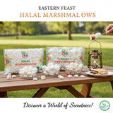 Eastern Feast - Halal Mini Marshmallow, 7oz / 200g, (Pack of 4) (Mini)