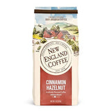 New England Coffee Cinnamon Hazelnut Medium Roast Ground Coffee, 11oz Bag (Pack of 1)