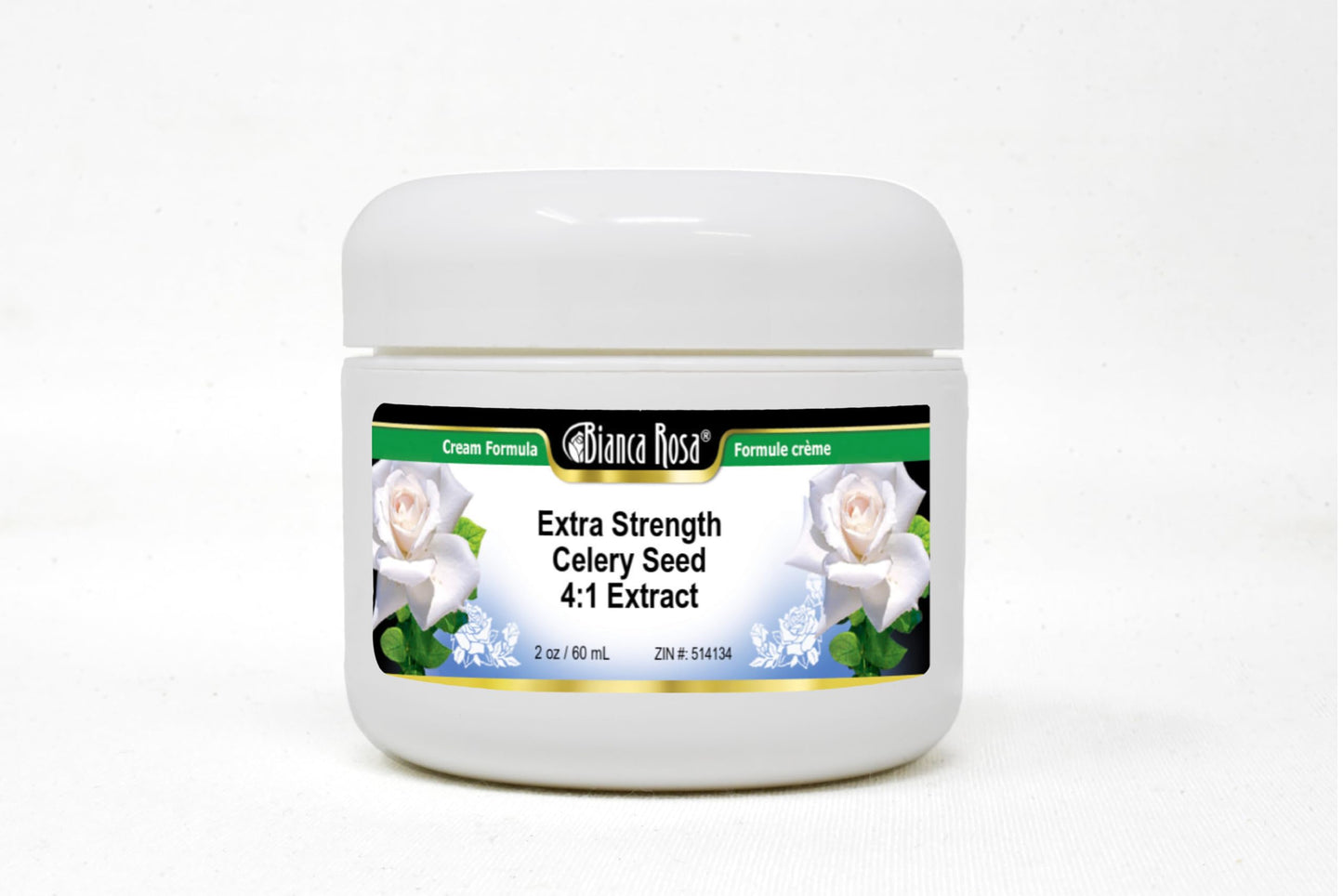 Bianca Rosa Extra Strength Celery Seed 4:1 Extract Cream (2 oz, ZIN: 514134) - 2 Pack