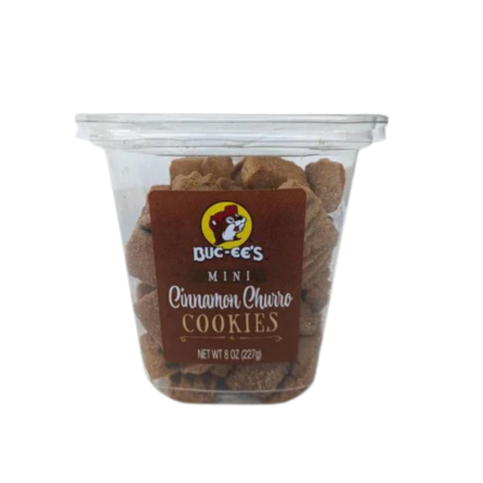 Buc-ee's Cinnamon Churro Mini Cookies - Warm Cinnamon Flavor, Crunchy Bite-Sized Treats, 8 Ounce