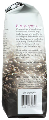 Jims Organic Coffee Organic Jo-Jo's Java Coffee, 12 OZ
