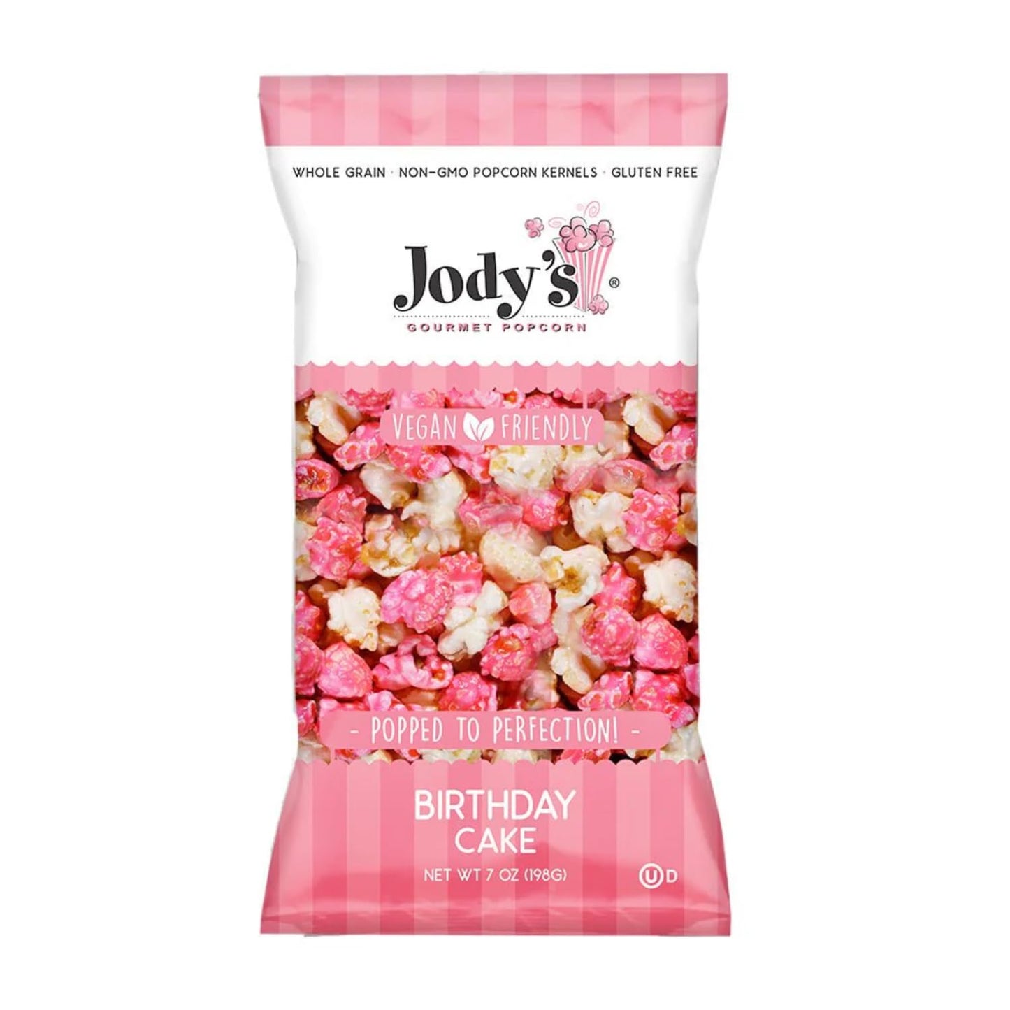 Jody's Gourmet Popcorn Celebration 3.5 Gallon Tin - Gourmet Popcorn Mix with Caramel Corn, Birthday Cake and Confetti - Party Snack Assortment, Gift