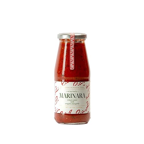 Zia Pia Marinara Tomato Sauce - 15.1 Ounce | Authentic Italian Pasta Sauce | Small Batch | Made in Italy |