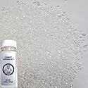 HeDeon&Rles Edible White Sanding Sugar Crystals for Baking 120g/4.23oz Sparkling Sugar Crystals Cake Cupcake Pancake Ice Cream Top Birthday Wedding