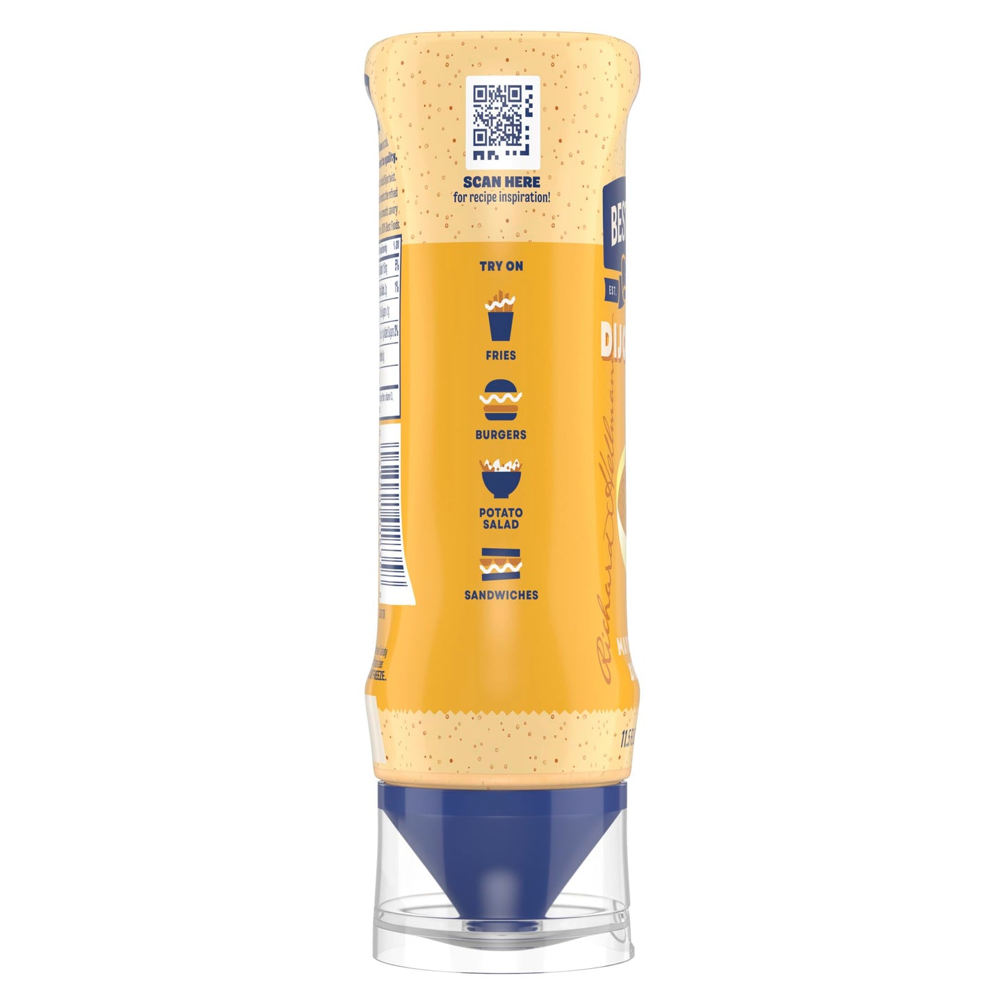 Best Foods Dijo-Mayo Smooth & Savory Mayonnaise Dressing for Fries, Burgers, Potato Salads, Sandwiches, Mayonnaise Dressing With Real Dijon, 11.5 oz 1