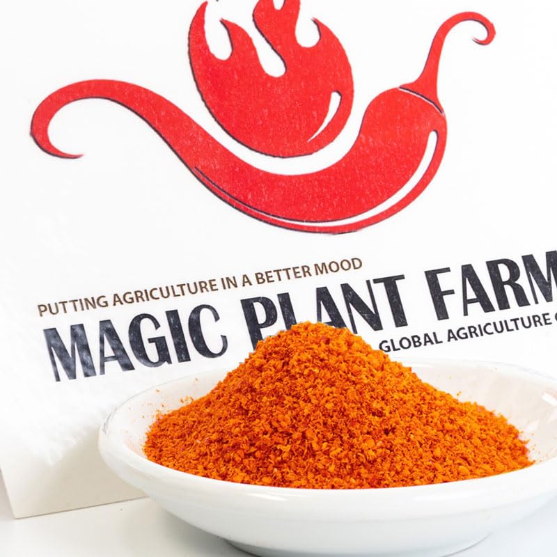 1 KG (35 OZ) Fiery Farms African Birds Eye Chili Pepper Powder (Birdseye or Piri Piri Spice) Non-GMO Bulk
