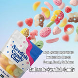 Bubs Swedish Candy Mix - Sweet & Sour Gummies - Big Skulls, Ovals & Assorted Bubs Godis - Imported from Sweden - Swedish Candy Chef - 1/2 Pound