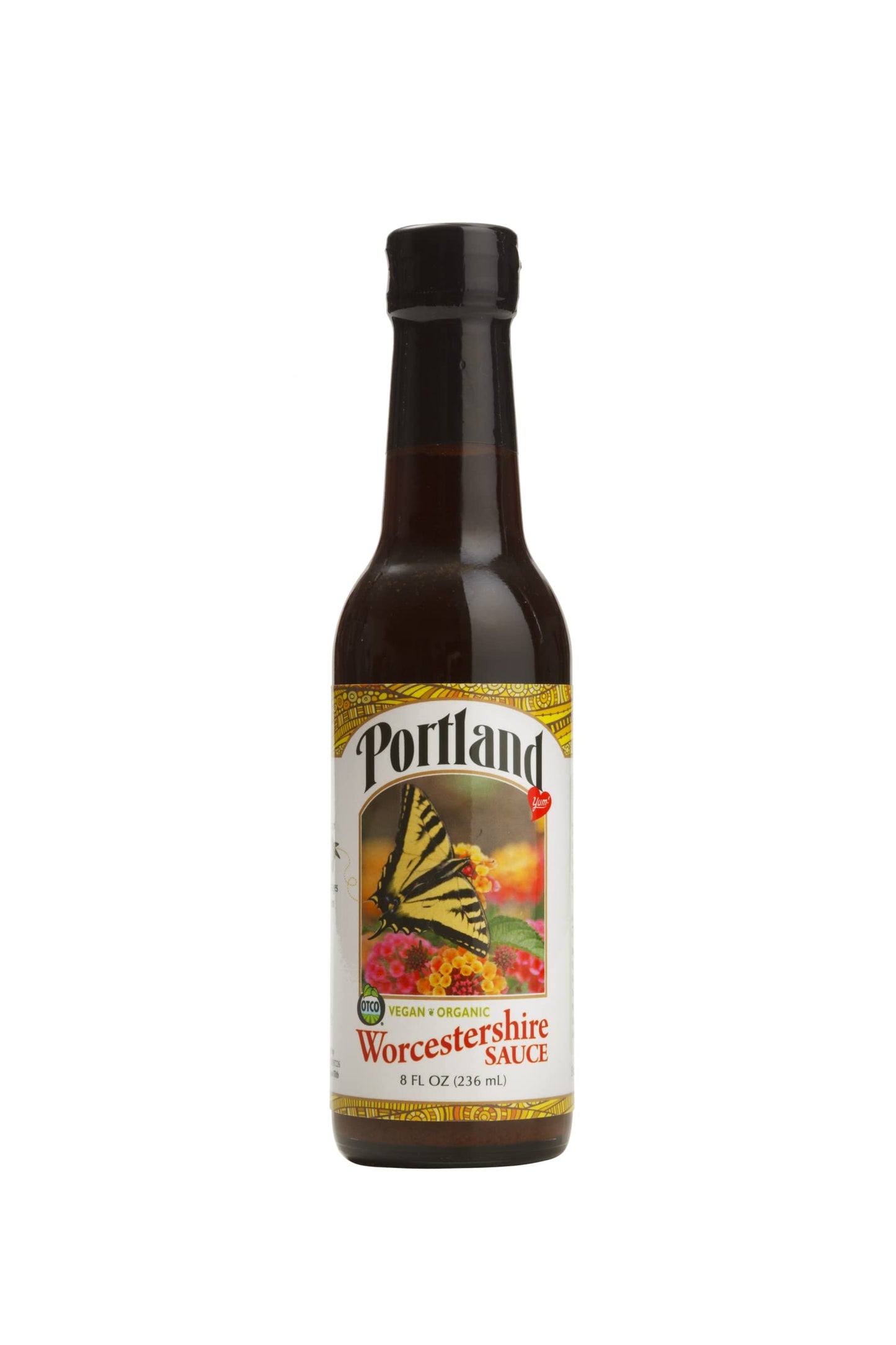 Portlandia Foods, Sauce Worcestershire Vegan Organic, 8 Fl Oz