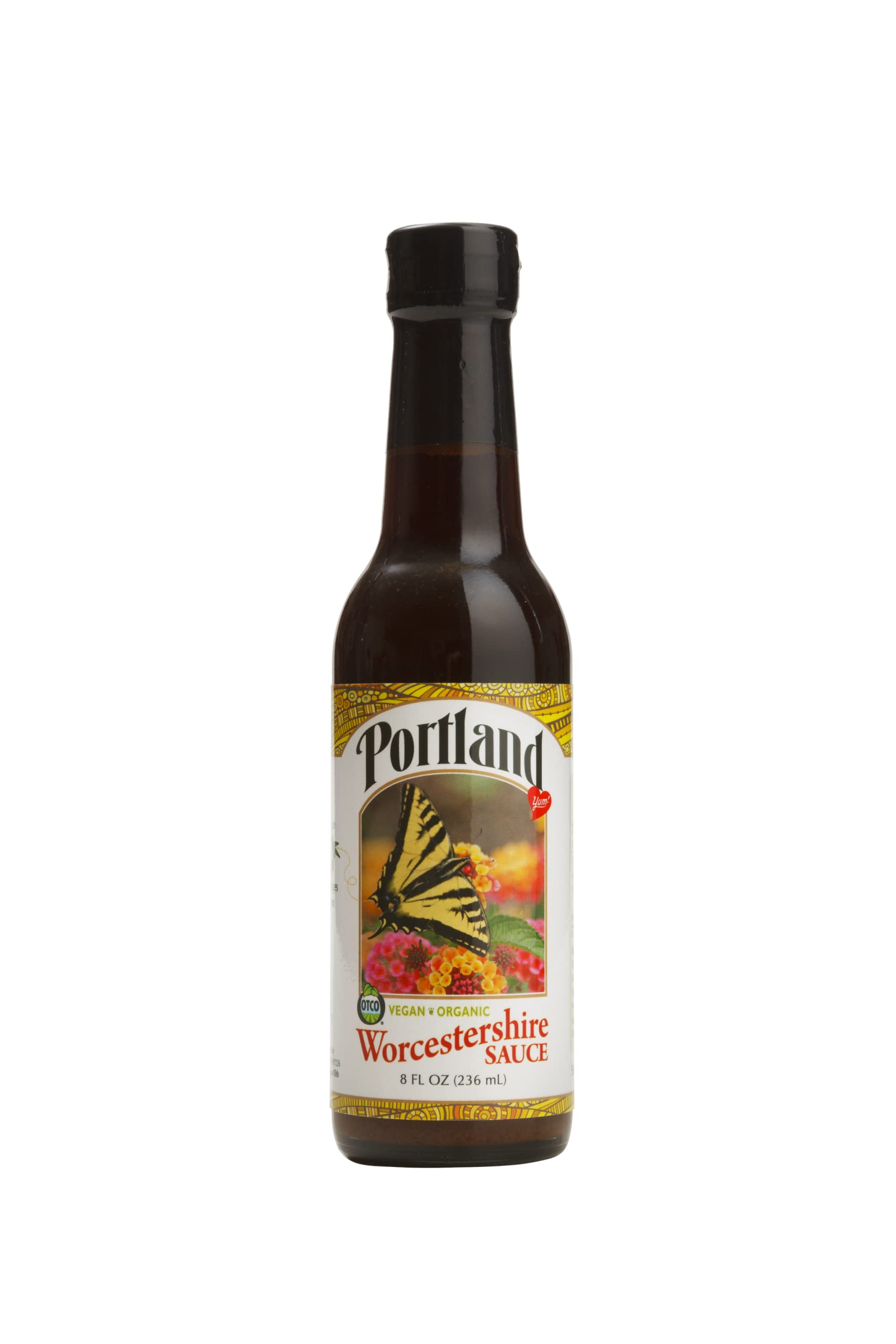 Portlandia Foods, Sauce Worcestershire Vegan Organic, 8 Fl Oz