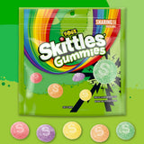 SKITTLES Sour Gummies Chewy Candy Assortment, 12oz, Sharing Size, Resealable Bag