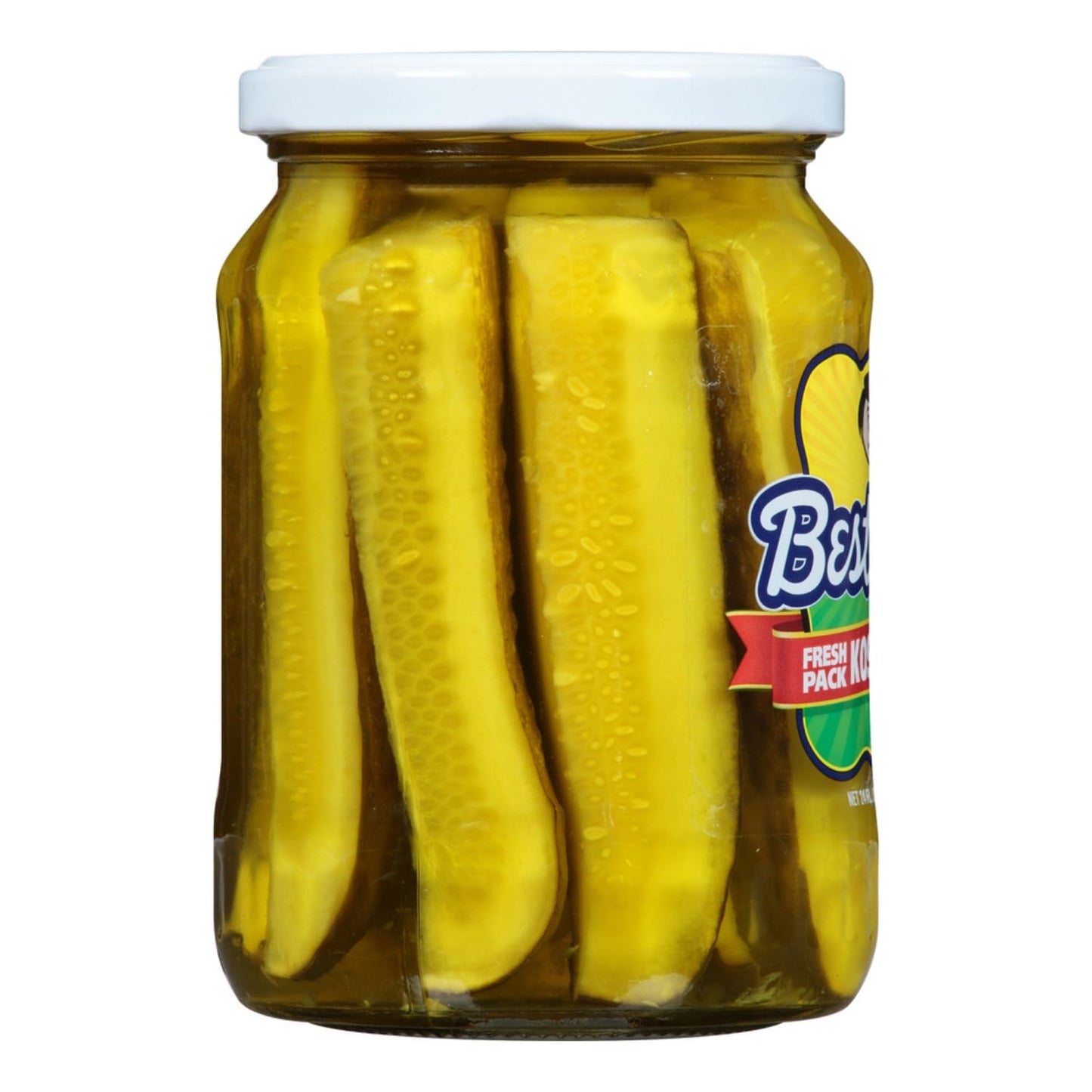 Best Maid Products - 24 Ounce Glass Jars Baby - Dill, Kosher, Hamburger Slices, Garlic Bites, Habanero Chips, & Xtreme Hot Pickles (2 Pack, Kosher