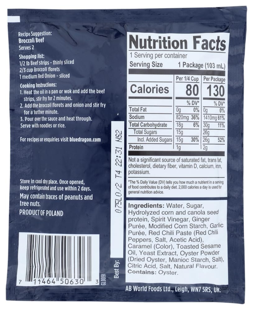 Broccoli Beef Stir Fry Sauce (Case of 12)