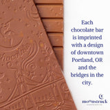Moonstruck Chocolate Dark Chocolate Bar, 68% Cacao, 3.0oz (Pack of 1)