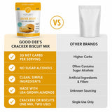Good Dees Low Carb Baking Mix,Cracker Biscuit Mix, Keto Baking Mix, Gluten Free, No Sugar Added, Grain-Free, Soy-Free, Diabetic, Atkins & WW Friendly