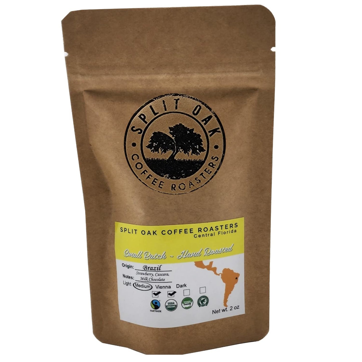 Coffee Samples 5 Pack Gift Set Las Americas. Gourmet Organic Medium Roast whole Bean with Best Beans From Mexico, Guatemala, Peru, Colombia and Brazil
