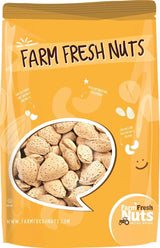 Natural In Shell Raw California Almonds (3 Lbs.) - Pure Goodness Bursting with Natural Flavors - Vegan & Keto Friendly - Healthy for Snacking - Farm