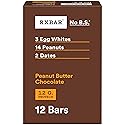 RXBAR Protein Bars, Protein Snack, Snack Bars, Peanut Butter Chocolate, 22oz Box (12 Count)