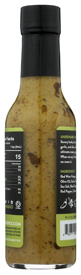 BRAVADO SPICE Creamy Herb & Jalapeno Hot Sauce, 5 FZ
