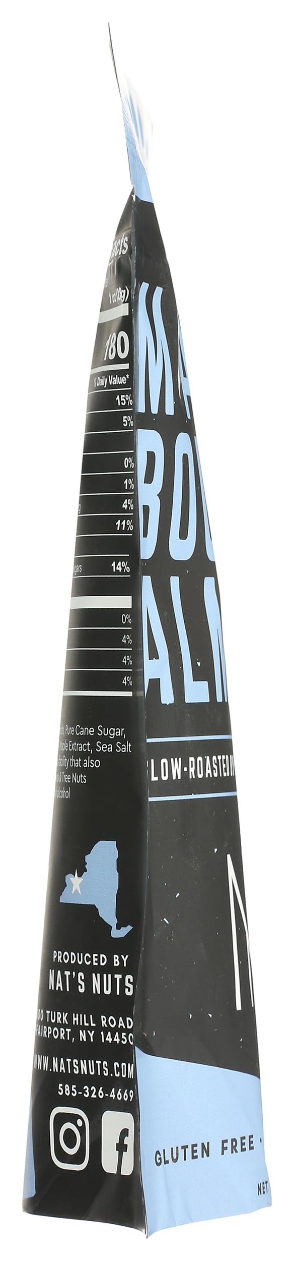 Nat's Nuts, Almonds Maple Bourbon, 4 Ounce
