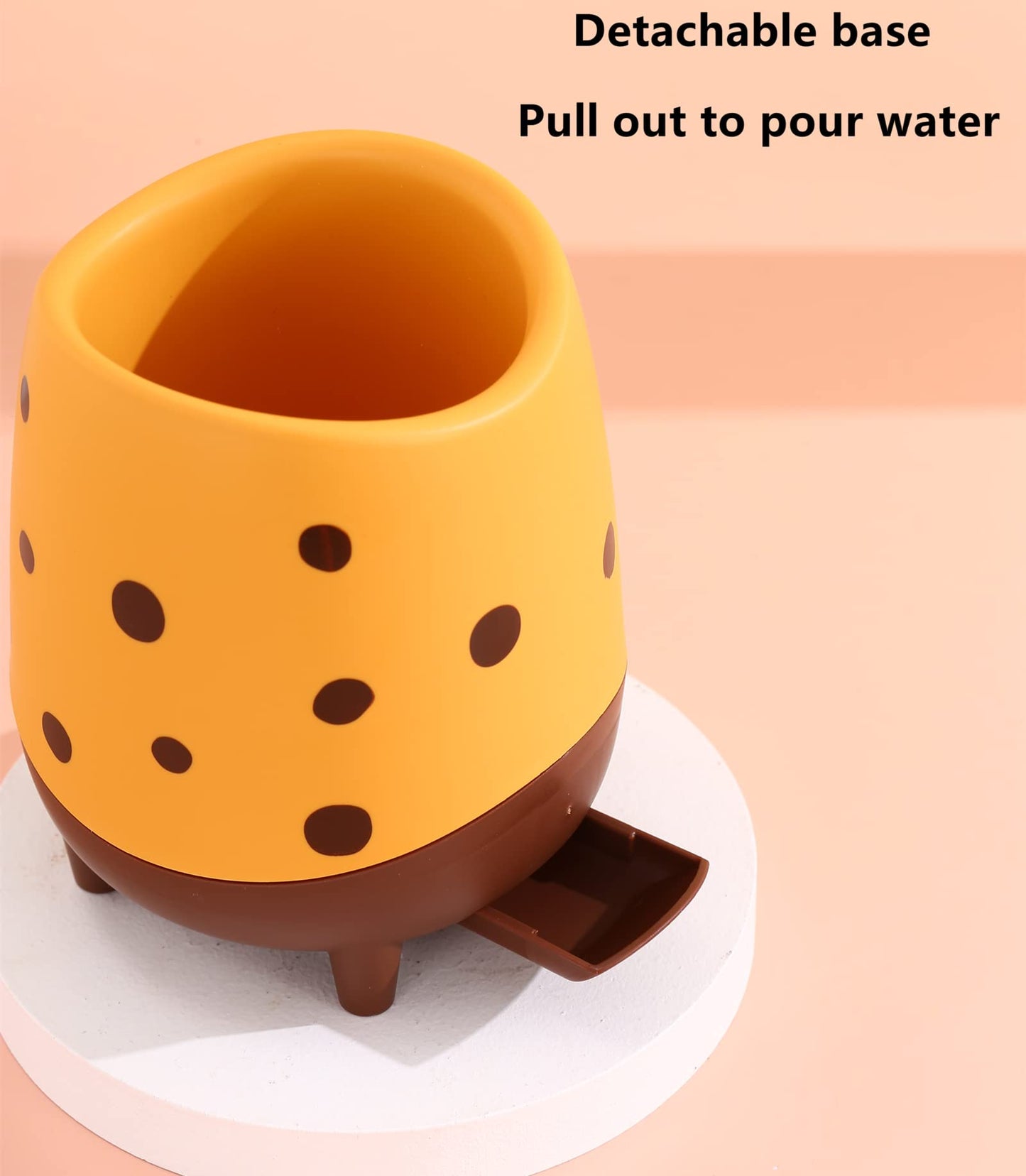 BoiMoe Toilet Brush and Plunger with Holder,Cute Toilet Brush for Bathroom Cleaning