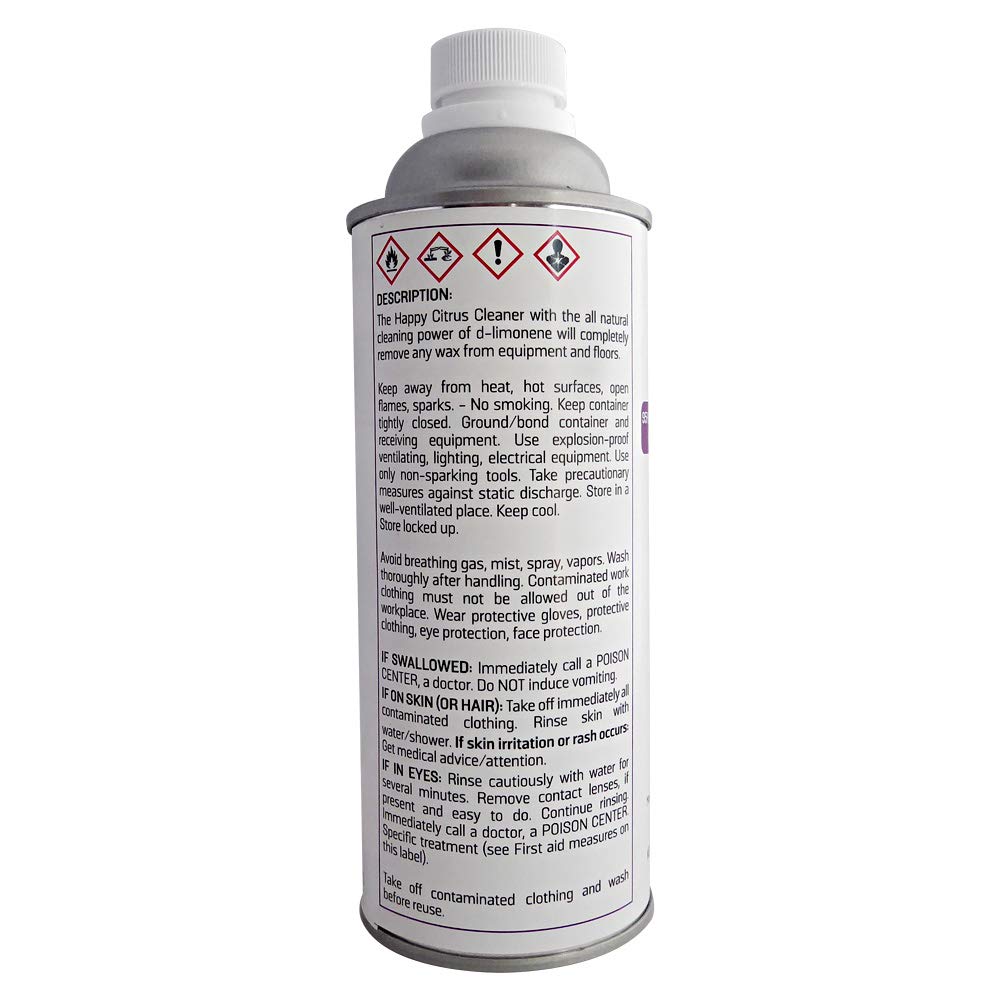 Wax Necessities Waxness Natural Concentrated Citrus Depilatory Wax Cleaner 95 Percent D Limonene 16 Ounces