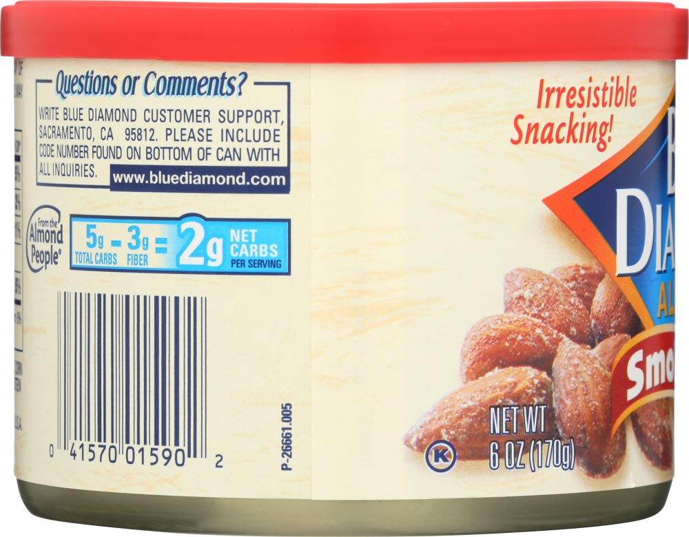 (NOT A CASE) Smokehouse Almonds Canned