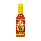 RICKEY'S Original World Famous Sauce, Gourmet Hot Sauce with Aged Red Peppers, Distilled Vinegar, Salt, Granulated Garlic, in a Bottle, 5 oz.