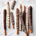Mrs Prindables Chocolate and Caramel Dipped Pretzels - 10 Piece