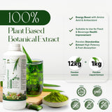 Pandan Leaf Extract Liquid 35oz, No Artificial Additives or Preservatives, Natural Flavor & Color for Cooking, Bakery, Beverages (Pandan)