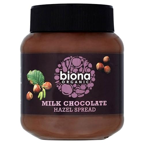 Biona Organic Milk Chocolate Hazelnut Spread (350g) - Pack of 6