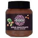 Biona Organic Milk Chocolate Hazelnut Spread (350g) - Pack of 2