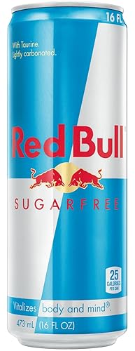 Red Bull Energy Drink, Sugar Free, 16 Fl oz