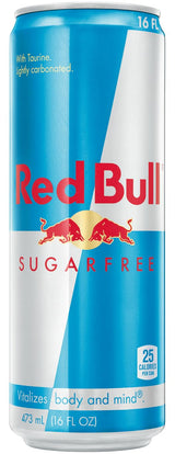 Red Bull Energy Drink, Sugar Free, 16 Fl oz