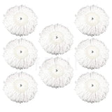 8 Pack Felji Microfiber Replacement Mop Pads Fit Hurricane PRO 360 Rotating Spin Magic