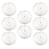 8 Pack Felji Microfiber Replacement Mop Pads Fit Hurricane PRO 360 Rotating Spin Magic