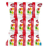 Candykrave Albanesse 12 Flavor Gummi Bears, (2 LB) naturally Flavored Chewy Gummies with Fruity Varieties Including Fuji Apple, Asian Blood Orange