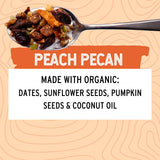 Wildway Keto Granola | Peach Pecan | Grain-Free, Certified Gluten-Free Cereal | Vegan, Low Carb | No Sugar Added | Paleo-Friendly | Non-GMO Fruit