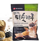 15 Mixed Roasted Grain Powder Misugaru Black Beans for Breakfast Drink, 2 Pound ???? ????