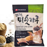 15 Mixed Roasted Grain Powder Misugaru Black Beans for Breakfast Drink, 2 Pound ???? ????