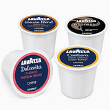 Lavazza K-Cup Coffee Pods Variety Bundle for Keurig Brewers - Light & Medium Roast, Single-Serve K-Cup Coffee Pods, 40 Count Assorted Flavors (10