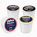 Lavazza K-Cup Coffee Pods Variety Bundle for Keurig Brewers - Light & Medium Roast, Single-Serve K-Cup Coffee Pods, 40 Count Assorted Flavors (10