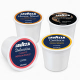 Lavazza K-Cup Coffee Pods Variety Bundle for Keurig Brewers - Light & Medium Roast, Single-Serve K-Cup Coffee Pods, 40 Count Assorted Flavors (10