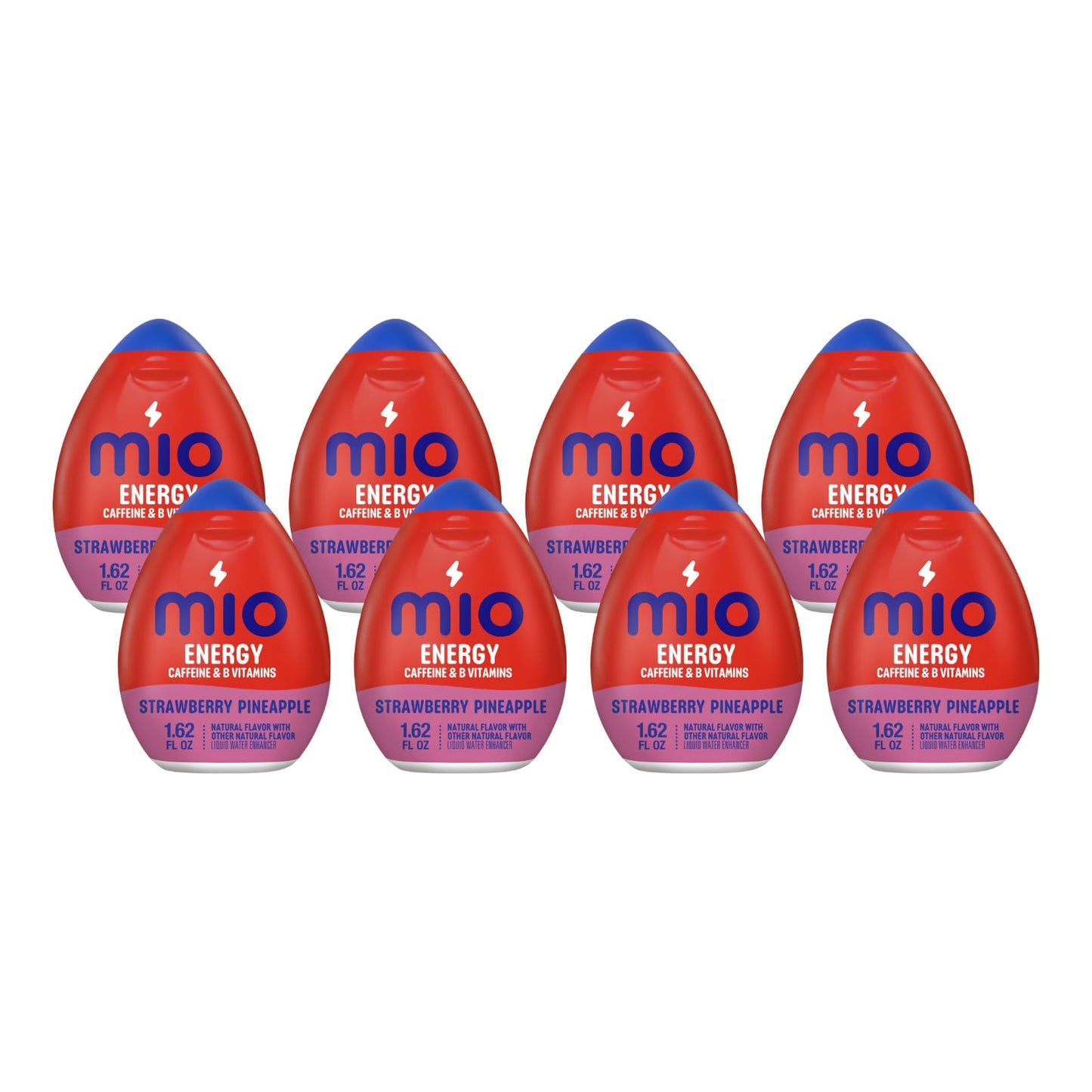 Mio Energy Liquid Water Enhancer, Strawberry Pineapple Smash, 1.62 OZ. (Pack of 8)