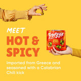 Freestyle Snacks, Olives Green Hot Spicy, 4 Ounce